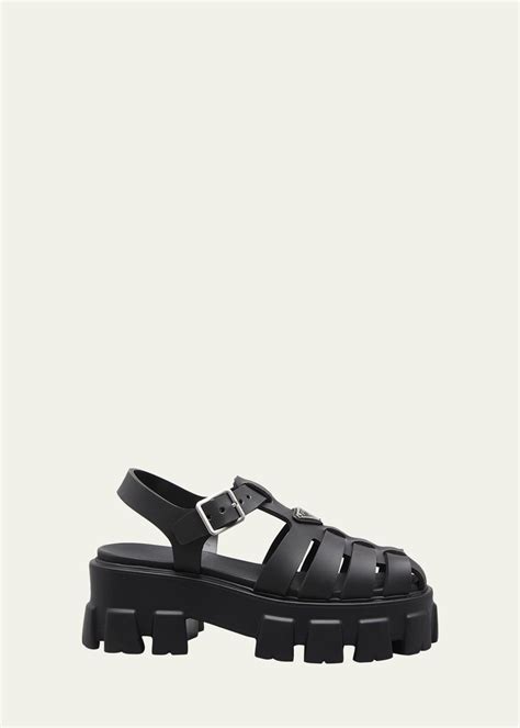 prada rubber logo